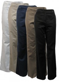 Pants, Cotton, Stretch W/ Front & Back Pockets, FCS # 3307