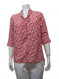 Blouse Printed , 3/4 Sleeve, ANTILIA # 9134