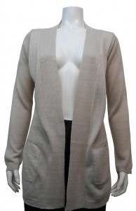 Sweater, Open Cardigan, W/ Side Pockets, SBI # 808