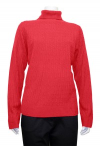 Sweater, Turtle Neck, W/ Cable Design,  CTR # 01899